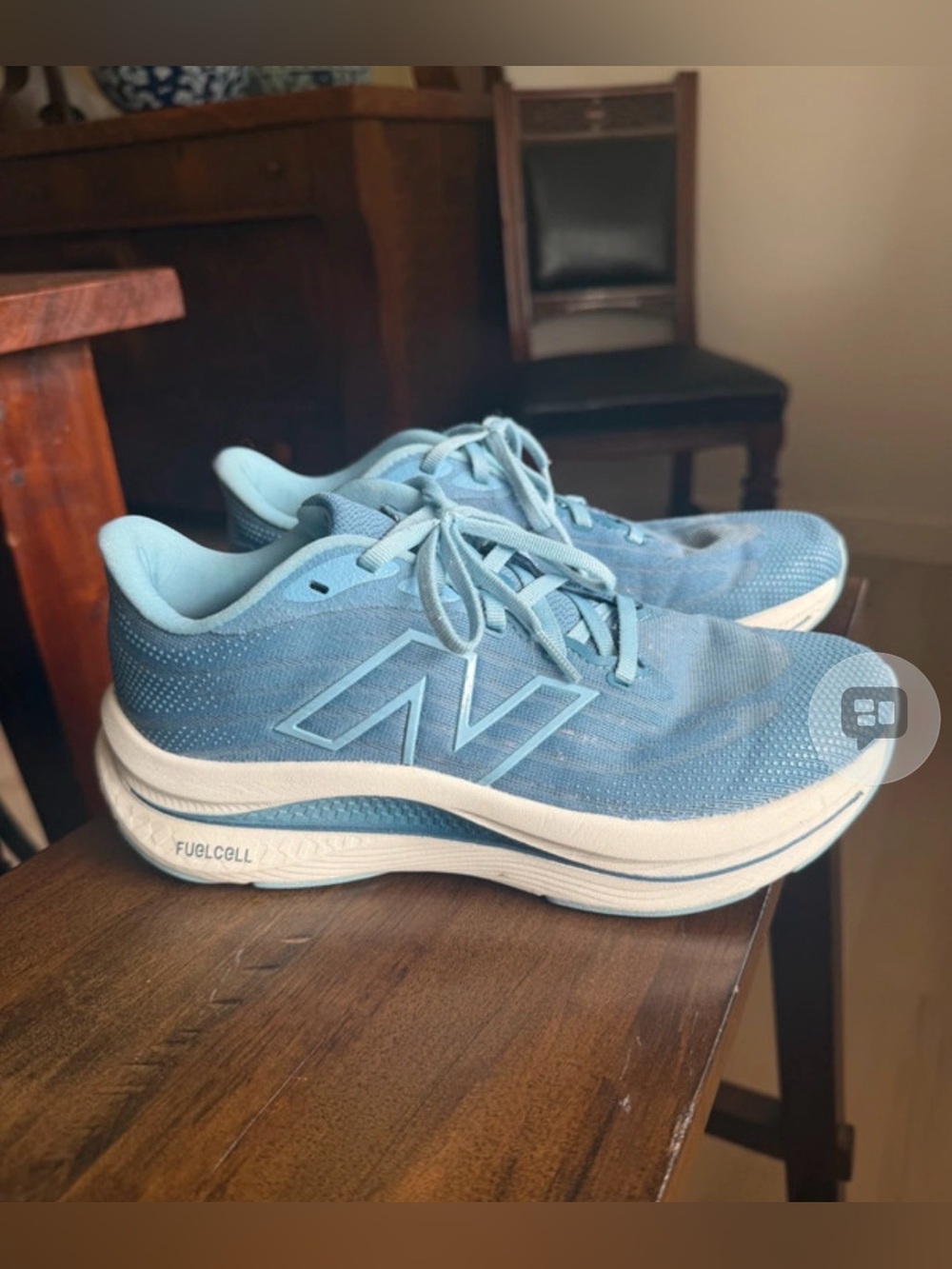 New Balance Women’s Sky Blue FuelCell Training Sneakers